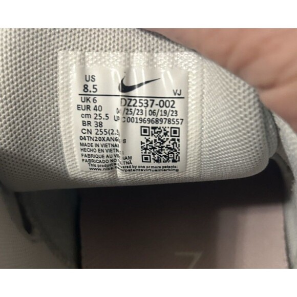 Nike Metcon 9 ‘Silver Pale Ivory’ Women Size 8.5 Cross Training Shoes DZ2537-002 - Picture 14 of 14